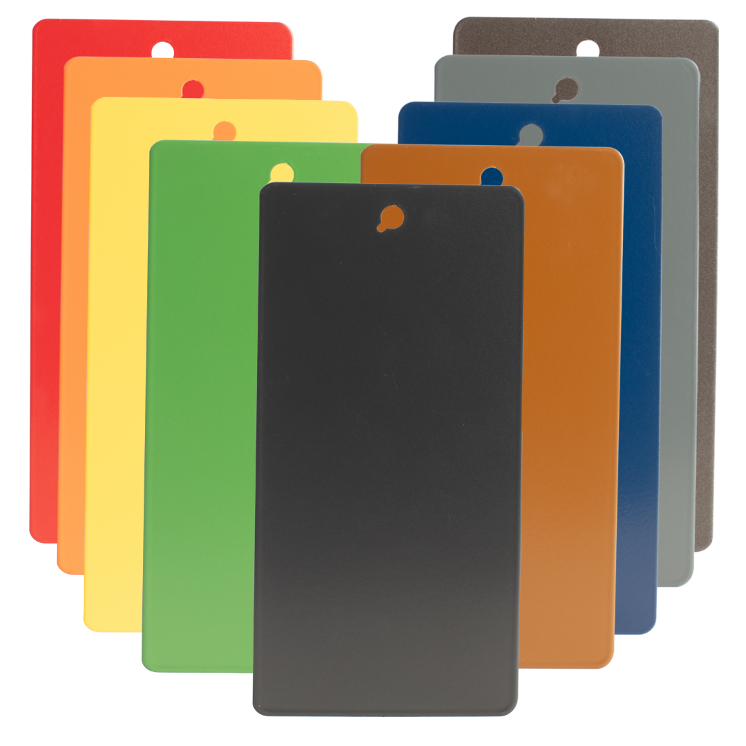 Powder Coating Sample Display Powder Coat Standard Finishes Set – Arktura Sample Store